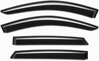2024-2026 Tape-On Rain Guards for Chevrolet Chevy Trax Side Window Visor Deflectors Extra Thick Tinted Vent Shades LS 1RS LT 2RS ACTIV 2025
