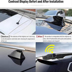 Car Shark Fin Antenna Cover for Chrysler 200 300 300M 300 Touring 1998-2025, Roof Mount Decorative Antenna Cap Vehicle Shark Fin Shape Cover Replacement with Adhesive Tape,Red