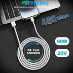 Car Apple Carplay Cable，USB A to Lightning Cable 3FT Compatible with iPhone 14 13 12 11 Pro Max XR XS X Charger Cord，Car Charging Cord