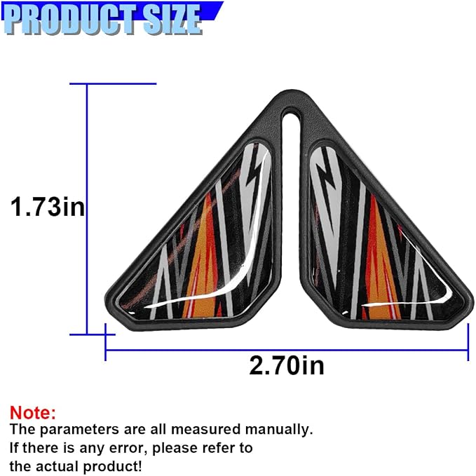 Craedli 2PCS Sport Style Car Door Edge Protector, Anti-Collision Automotive Door Corner Guards, Universal Self-Adhesive Vehicle Exterior Decoration Accessories for Car, Truck, SUV (Orange)