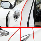 16ft 5M U Shape Car Door Moulding Rubber Scratch Protector Strip Edge Guard Trim Seal Red | 16ft 5M U Shape Auto Rubber Protect Stripping Anti-Scratch Anti-Collision Guards Red