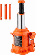 Hydraulic Bottle Jack, 20 Ton/44092 lbs Low Profile Welded Bottle Jack with 6.69''-12.6'' Lifting Range & 3-Section Long Handle, for Car, Pickup, Truck, RV, Auto Repair, Industrial Engineering