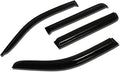 Rain Guards Tape-On Compatible with 2005-2014 Frontier D40 4pcs Window Visor Deflector