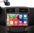 8Core 64GB Car Radio Stereo Android 13 for Honda Accord 7th 2003 2004 2005 2006 2007 with GPS FM CarPlay Android Auto