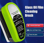 3PCS Car Window Oil Film Cleaning Brush, 2026 Upgrade 2.0 Clear View Glass Cleaner, Auto Glass Oil Film Remover, Anti-Rain & Anti-Fog Protection for Safe Driving, Complete Kit with Brush & Towel