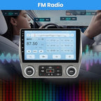 Android Car Stereo for Chevrolet Chevy Camaro 2010 2011 2012 2013 2014 2015, 9" Touch Screen Radio Upgarde WiFi Bluetooth Online GPS Navigation CarPlay Android Auto, 2GB+64GB