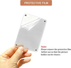 Car Picture Holder, Car Sun Visor Magnetic Picture Frame with Clips, Universal Personalized Car Visor Photo Clip Car Accessories