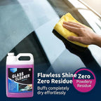 Magic Finish Car Glass Cleaner (1 Gallon) – Ammonia-Free Window Cleaner Spray for Interior & Exterior Auto Glass – Anti-Fog, Streak-Free Car Cleaning Supplies for Tint, Mirrors & Screens