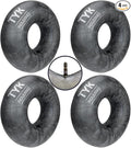 Four KR14/15 Passenger Car Tire Inner Tube with TR13 Short Rubber Valve Stems for 205/75R15, 215/75R15, 215/70R15 and 225/70R15 Tires