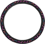 Neon Popular Guns Steering Wheel Covers Anti-Slip Elasticity Car Accessories Steering Wheel Protector Universal 15 Inch for Cars SUV Vehicle Truck