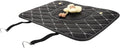 Car Back Seat Protector Kick Mats, Waterproof Anti-kick Pad with Storage Pockets, Sturdy Black Pu Leather Backseat Cover for Family Cars and Suvs