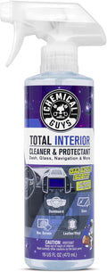 Total Interior Cleaner & Protectant - (16 oz) All-in-One Car Interior Cleaner for Dash, Seats, Carpet, Glass, Vinyl, Leather, and Plastic - Galactic Scent