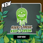 Hanging Car Air Freshener 12-Pack, Cali Greens Premium Fresh Floral & Refreshing Green Fragrance, Rearview Mirror Paper Fresheners for Cars, Trucks, SUVs, RVs & Boats