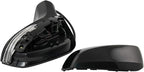 Driver & Passenger Side Power Heated Mirror Set Paint to Match with Puddle Light Compatible with 2019-2021 Toyota RAV4 TO1320385 TO1320389