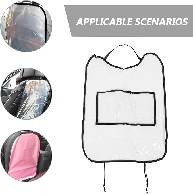 Car Seat Kick Pad Heavy Duty Kick Mats Back Seat Protector Splashproof