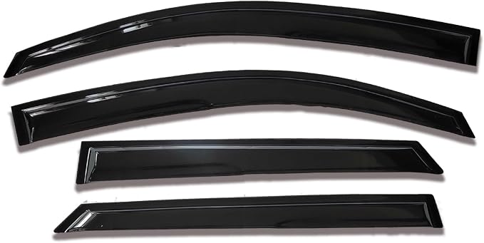Side Window Visors rain Guards Vent Deflectors Compatible with Hyundai Tucson 2022-2025, Vent Deflector Window Rain Guard Sun Shade Visors, Car Accessories 4PCS 2023 2024