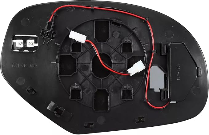 Left Driver Side Mirror Glass Replacement for 09-14 Chevy Silverado Suburban Tahoe Avalanche GMC Sierra Yukon Cadillac Escalade Rearview Side Heated Mirror with signal Arrow light Replace GM1325138