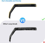 in Channel Rain Guards for Chevy Tahoe/GMC Yukon/Cadillac Escalade 2021 2022 2023 2024 2025 2026 Window Deflectors Vent Visors, Keep Rain Out & Reduce Wind Noise, 4PCS