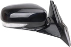 Passenger Side Mirror Assembly Power Heated Turn Signal Memory Paint to Match Foldaway Compatible with 2009-2014 Acura TL