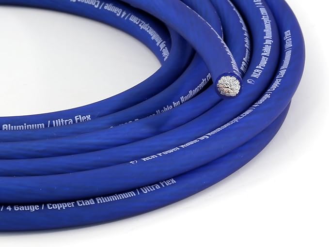 KCA Complete Oversized 4 Gauge 2 Channel Subwoofer Amp Installation Wiring Kit