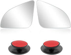 Convex Stick On Blind Spot Mirrors for Toyota RAV4 2013-2025 Corolla Cross 4Runner Tacoma Highlander - Custom Fitted Side Mirror Upgrade for Wider View & Driving Security - (Left & Right)