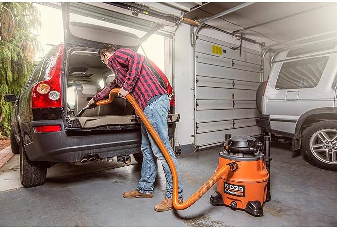 VT2534 7-Piece Auto Detailing Vacuum Hose Accessory Kit for 1 1/4 Inch Vacuums,Black