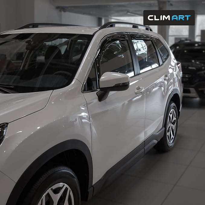 in-Channel Incredibly Durable Rain Guards for Subaru Forester 2019-2024, Original Window Deflectors, Vent Window Visors, Vent Deflector, 4 pcs. - 619342
