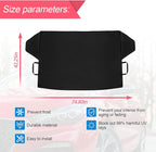 Car Magnetic Windshield Snow Cover for Ice, All Weather Application Windshield Cover, Snow and Wiper Protector for Most Cars, SUVs, Vans, Winter Car Front Window Accessories