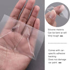 4PCS Car Door Edge Guard Sticker, Anti-Collision Self-Adhesive Vehicle Door Corner Protector, Anti-Rub Automotive Exterior Edge Cover Decor, Universal for Truck SUV Sedan