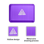 Polodunn for Honda Civic 2022-2025, for Accord/HRV/CRV 2023-2025, for Acura Integra 2023 2024 - Hazard Warning Light Push Button Cover, Emergency Flashers Trim Accessories (Purple)