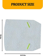 Zpana Car Windshield Snow Cover, 7-Layer Thickened Windproof Heavy Duty Vehicle Windscreen Frost Ice Cover, Automotive Exterior Snow Ice Protector, Universal for SUV RV Truck (39 × 33.9 Inches)