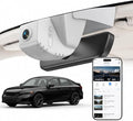 Front 4K & Rear 1080P STARVIS 2 Dash Cam for Honda Civic, Dual Channel Camera with Loop Recording, Gravity Sensor, WiFi & App, Plug & Play