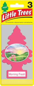 Car Air Freshener | Hanging Paper Tree for Home or Car | Morning Fresh | Pack of 3