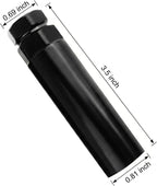 Small 6 Spline Lug Nut Socket, Car Wheel Lock Removal Tool, Replacement Lock Key for Aftermarket 6-Spline Wheel Nuts, for 19 mm (3/4 Inch) & 21 mm (13/16 Inch) Hex Socket Wrench