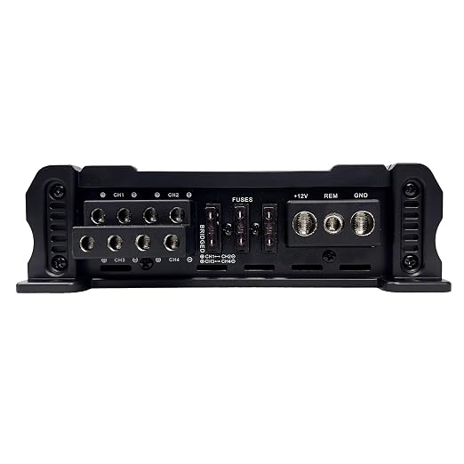 Orion Cobalt Series CBA4500.4 High Efficiency 4-Channel Class A/B Amplifier for Car Audio Stereo - 4500W Max, 600W RMS, 2/4 Ohm Stable, Adjustable Low/High Pass, Bass Boost, MOSFET Power Supply