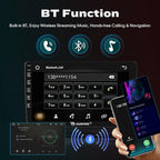for Hyundai Santa Fe 2013-2018 CarPlay Android Auto Navigation Stereo GPS Radio Reverse Camera Display 9" IPS Touchscreen Headunit Tablet Pad Media Player, if Applicable Quad Core 2G+64G