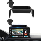 Car Phone Holder Fit for Honda CR-V HR-V 2023 2024 2025 2026 w/Dash Tray Storge Box Organizer-Cell Phone Mount for CRV HRV Accessories 7/9 inch Touch Screen 360 Degree Rotation