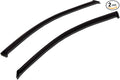 WV-374 Outside Mount Window Visor Deflector Rain Guard Dark Smoke 2-pc Set, Compatible with 1997-2003 Pontiac Grand Prix Coupe