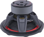 15" Triple Stack Composite Cone Subwoofer (TXX-BDC-III-15), Superior Performance, 2400W, 3 Magnets, BASV Voice Coil, Aluminum Basket, Multi-Connect, Non-Press Paper Cone, 2 x 4 Ohms