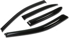 Rain Guards Tape-On Window Visor Deflector for 2003-2008 Corolla E120 4pcs
