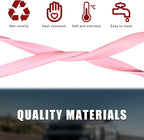 Car Rear View Mirror Protector Frame, Silicone Auto Rearview Edge Protection Cover Compatible with Model 3 Model Y, Interior Rear View Trim Frame Decoration, Car Accessories (Pink-2PCS)