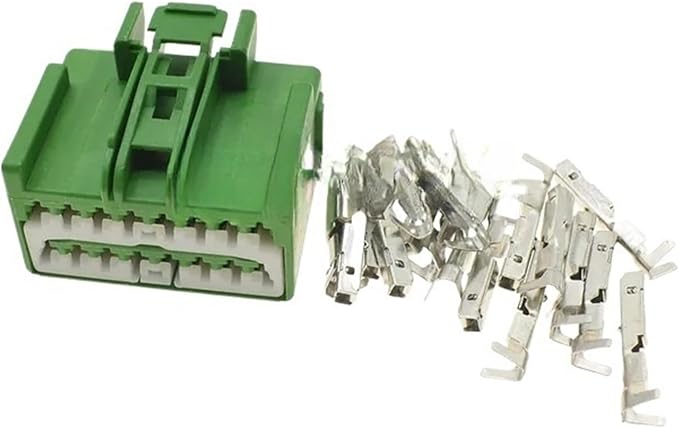 Automotive Connectors 1-20 Sets 16 Pin Hi*/gh Quality Auto Wiring Terminal Male Female Socket Car Unsealed Wiring Connector 7283-6453-60 7282-6453-60 DJ71612-2.2-11 DJ71612-2.2-21 Connectors(Male set)
