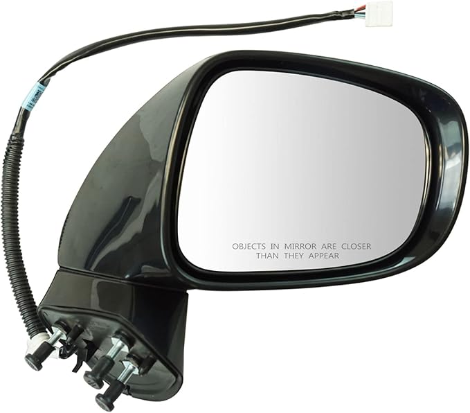 Passenger Side Mirror Assembly Power Heated Memory Puddle Light Paint to Match Compatible with 2007 Lexus ES350