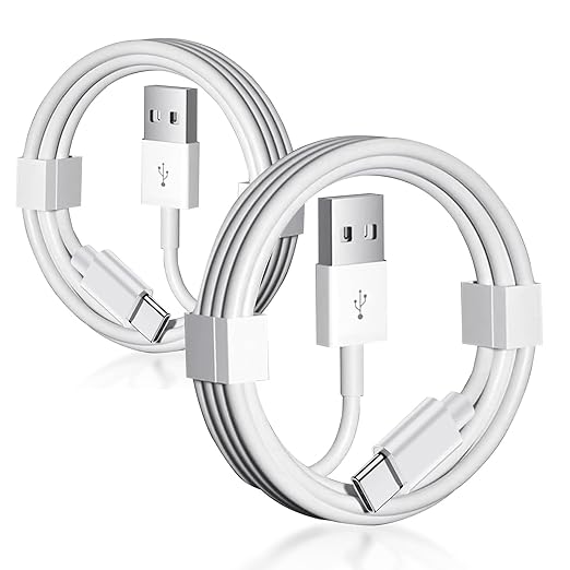 gawyawn 2 Pack 16e 15 Car Charger USB A to USB C Carplay Cable for iPhone 16 17 Air 15 Pro/16 Pro Max/Plus, AirPods Pro 2nd, iPad Pro 12.9 11 inch, iPad Air 5th 4th Mini 6 Generation Charging Cord