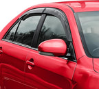 Voron Glass Tape-on Rain Guards for Toyota Camry 2007-2011, Window Deflectors, Vent Window Visors, 4 Pieces - 100882