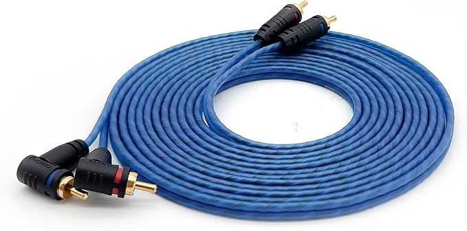 ORION Cobalt COKIT8 8-Gauge CCA Amp Wiring Kit, 100% American Wire Gauge (AWG) Standard, High Current Amplifier Install Kit with Fuse Holder, RCA Cable & Speaker Wire for Car Audio Systems