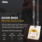 Door Edge Guard Protection Film Roll, 3/4" x 100' - Car or Truck Doors, Protective Barrier Against Minor Scratches, Paint Chips, Door Edge Impact, and Dings - Prevents Damage and Possible Rust