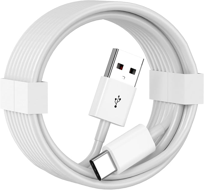 Car Carplay Cable for iPhone 16/15,iPhone16/15 Plus 16/15Pro16/15Pro Max charger,USB A to USB C for Carplay USB C Cord, iPad USB C Cable 10th, iPad Air Car Charger Cable Cord Replacement 10FT (White)