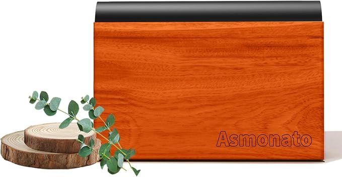 Car Air Freshener Long Lasting Car Odor Eliminator Scent Diffuser The Original Wood Air Freshener for Visor Clip Includes 1 Metal Clips