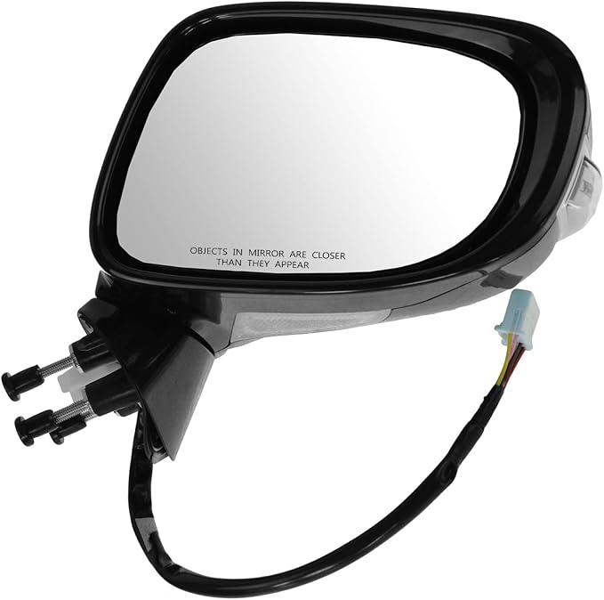 Passenger Side Mirror Assembly Power Heated Turn Signal Puddle Light Paint to Match Compatible with 10-13 Lexus IS250 Convertible, 10-13 IS350 Convertible, 14-15 IS250 C, 14-15 IS350 C